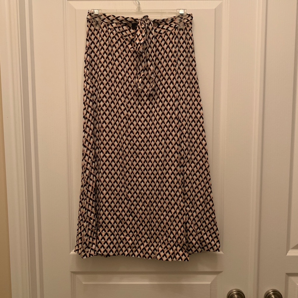 Who What Wear Mod Diamonds Print Skirt